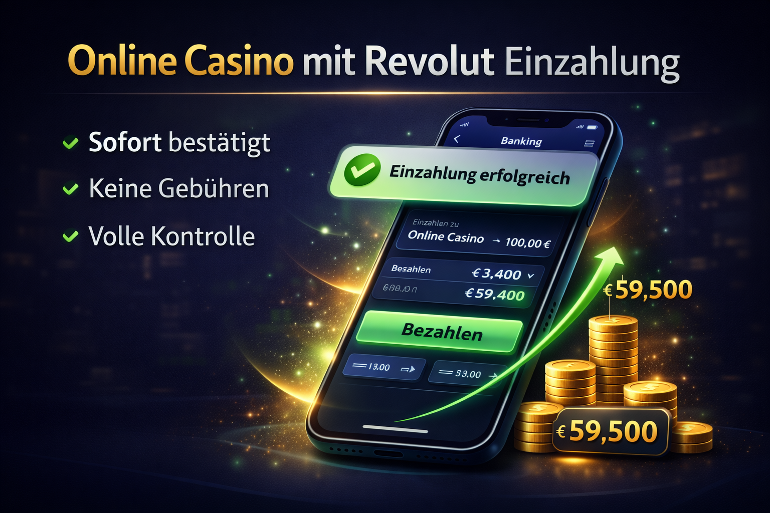 Online Casino mit Revolut Einzahlung